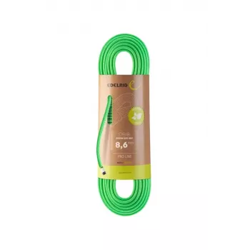 Lina statyczna Siskin Eco Dry 8,6 mm, 70 m, neonowa zieleń