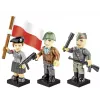 Kolekcja Historyczna II Wojna Światowa /2057/ POWSTANIE WARSZAWSKIE 1944 3 figurki/35 klocków