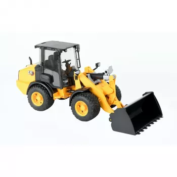 Kompaktowy przegubowy ładowacz kołowy BRUDER BR-02485 model w skali 1:16, odlewany ciśnieniowo pojazd do zabawy