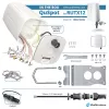 Wszechkierunkowa antena sieciowa QuWireless QuSpot AX12S PoE/LAN, wielopasmowa 0,694–6 GHz, maks. zysk 3 dBi, biała