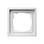Płytka ścienna / osłona przełącznika Gira 0211112, bezśrubowa, biała, 83,3×83,3 mm, grubość 10,6 mm