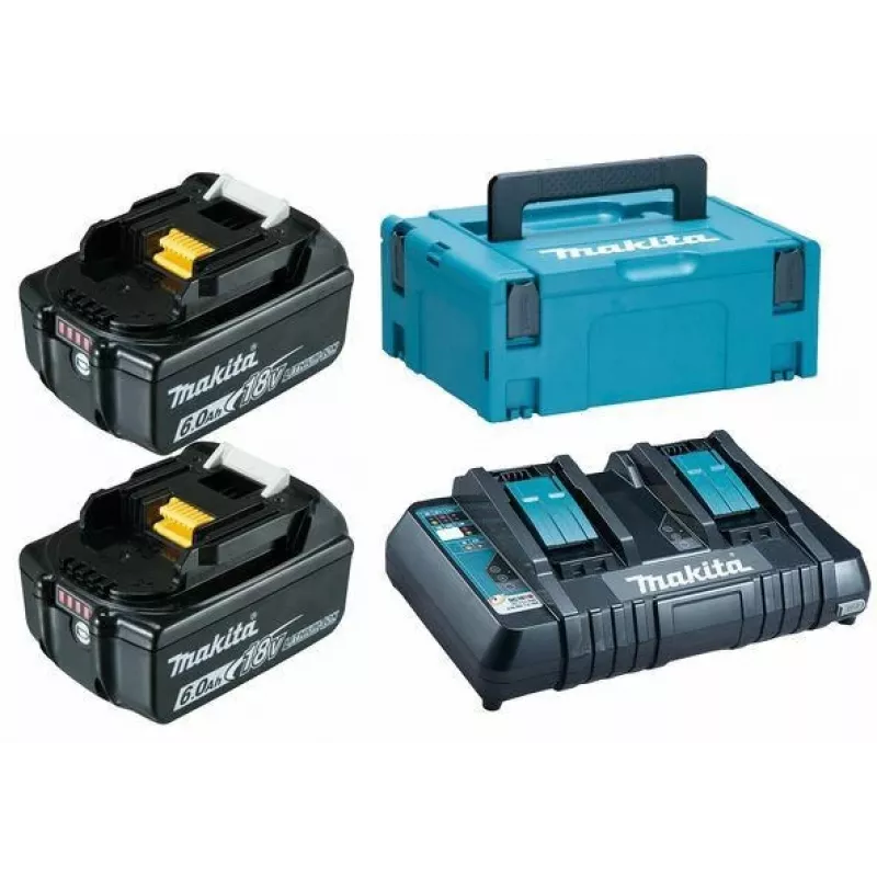 Makita 198077-8 zestaw baterii i ładowarki do narzędzi bezprzewodowych