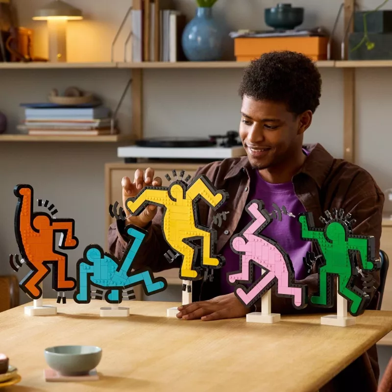 LEGO ART 31216 Keith Haring - Tańczące Postacie