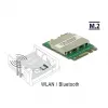 Karta sieciowa DeLOCK 95254 WLAN Bluetooth 433,3 Mbit/s