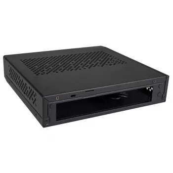 Akasa Cypher MX3 - Mini Tower - PC - SGCC - Czarny - Thin Mini-ITX - Dysk twardy - Zasilanie (A-ITX38U3-M1B)