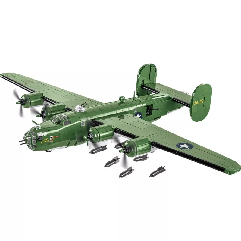 Klocki konstrukcyjne Cobi Consolidated B-24 Liberator zestaw modelarski 550 elementów