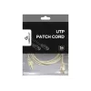 Gembird - Kabel krosowy - RJ-45 (M) do RJ-45 (M) - 2 m - UTP - CAT 5e - formowany - szary