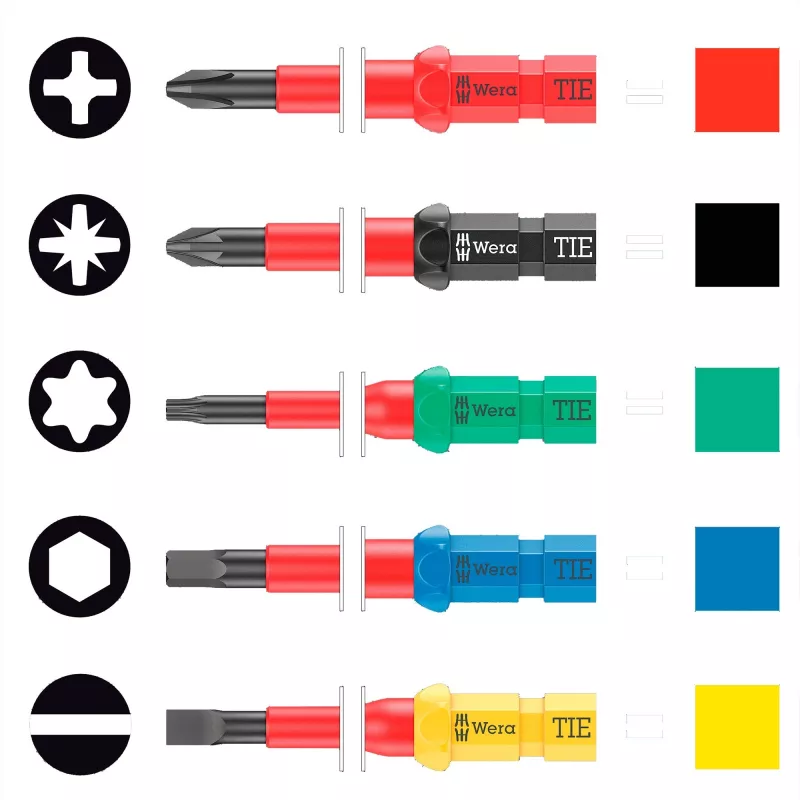Zestaw wkrętaków Wera 05006617001 6 sztuk z ergonomicznymi rękojeściami