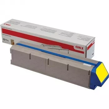 Kaseta z tonerem OKI 45536505 żółty, oryginalny, laserowy, wydajność 38 000 stron, 1 szt.