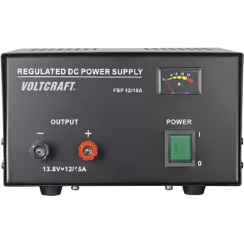 Laboratoryjny zasilacz DC Voltcraft FSP-11312 — 13,8 V, 12 A, 165 W