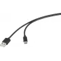Kabel USB Renkforce USB 2.0 wtyk USB-A, wtyk USB-C® 2.00 m czarny RF-6830422 (RF-6830422)