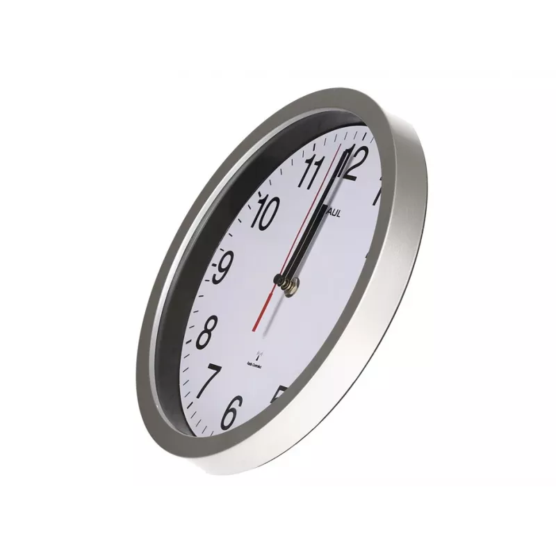 Jakob Maul GmbH MAUL Wanduhr MAULrun, ścienna, okrągła, biała, plastik, AA, 1,5 V