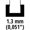 Solidny prowadnica łańcucha Einhell 4500363 25 cm