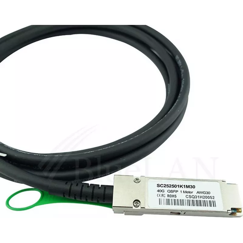 Kabel CBO InfiniBand XLDACBL3-BL 3 m QSFP czarny