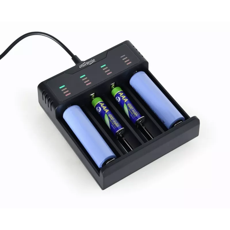 Ładowarka do akumulatorów Gembird BC-USB-02 USB Li-Ion NiCd NiMH