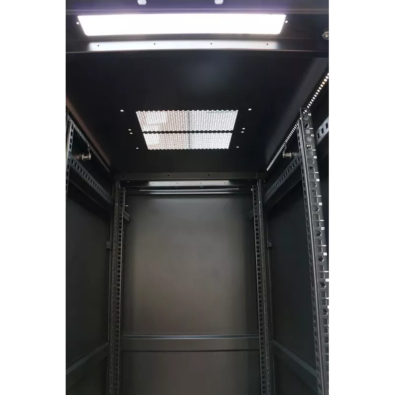 Stojak wolnostojący Extralink 42U 800X800 CZARNA SZAFKA RACK STOJĄCA 1400 kg udźwig