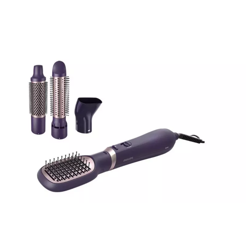 Philips 3000 series BHA313/00 narzędzie do stylizacji włosów Gorąca szczotka do włosów Warm Czarny 800 W 1,8 m