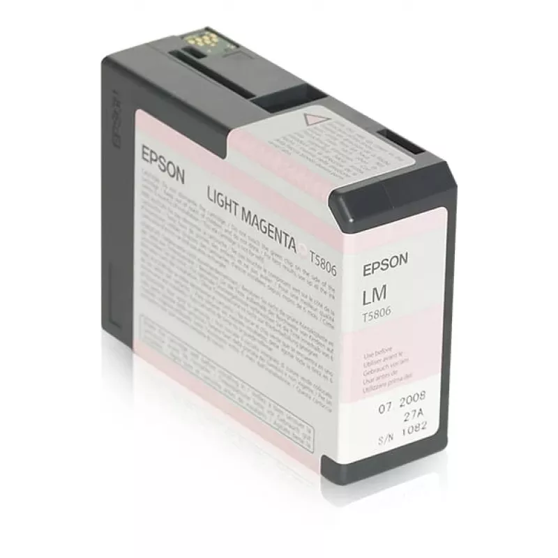 Epson Singlepack Jasnomagenta T580600, Jasnomagenta, Tusz pigmentowy, 80 ml, 1 szt.