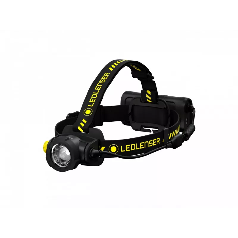 Latarka czołowa Led Lenser H15R Work czarno-żółta