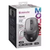 Mysz bezprzewodowa Defender Silent Click Feam szary 52298