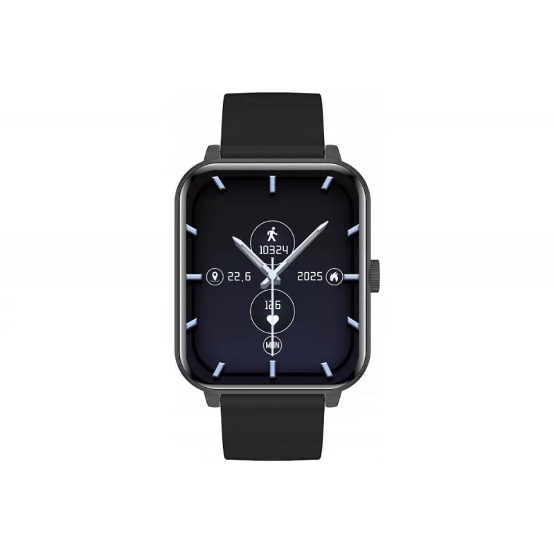 myPhone Watch Classic 2 4,7 cm (1,85 inch) IPS Digital 240 x 284 pikseli Ekran dotykowy Czarny