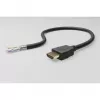 Goobay 61296 - High Speed HDMI Kabel mit Ethernet-Winkelstecker 4Ka60Hz 2.0 - Kabel - Digital/Display/Video