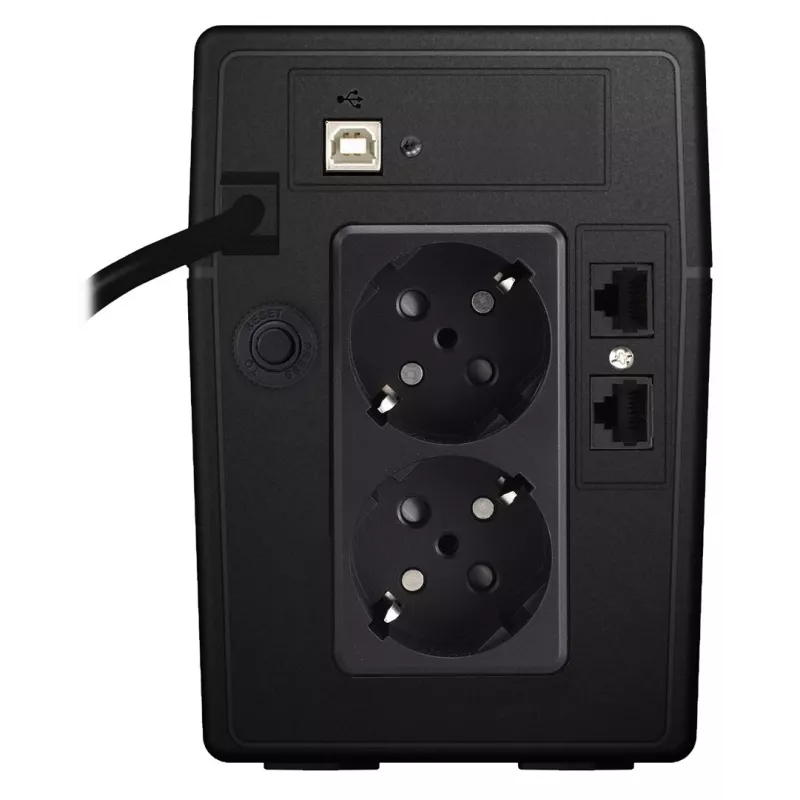 PowerWalker VI 850 LCD zasilacz awaryjny (UPS) Line-Interactive 0.85 kVA 480 W
