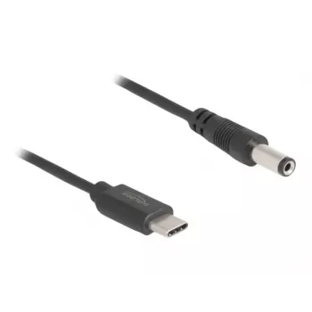 DeLOCK USB Type-C kabel zasilający 1 m 5,5 x 2,1 mm męski 5 V 1,5 A