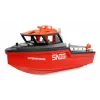 Amewi Rescue Boat 26117 — Bezszczotkowy napęd odrzutowy, 320 mm, czarno-czerwony