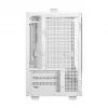 Obudowa komputerowa DeepCool CH160 PLUS WH Small Form Factor biała, microATX, szkło hartowane, USB-C