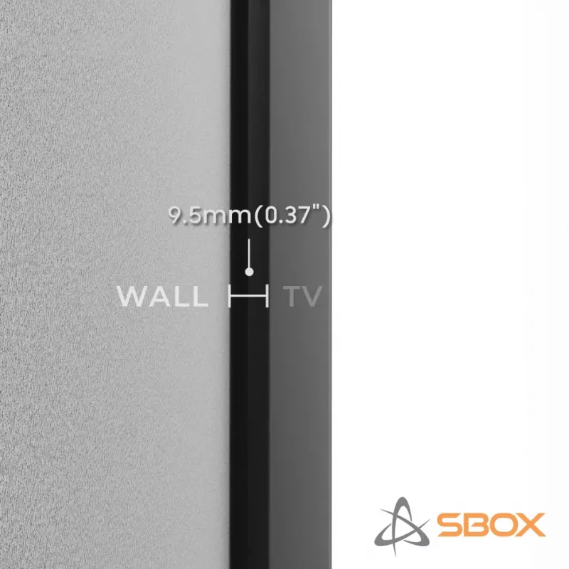 Uchwyt montażowy SBOX PLB-1948 do wyświetlaczy 43–100 kg, płyta 800×600 mm