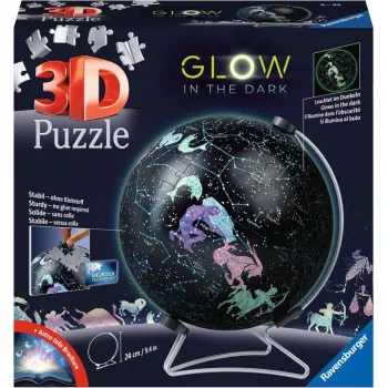 Kula 3D Puzzle Ball Star Globe Świecąca w Ciemności