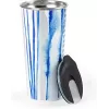 Kubek niekapek Cambridge CM07158 z pokrywką, 300 ml, odporny na rozlanie kubek do picia