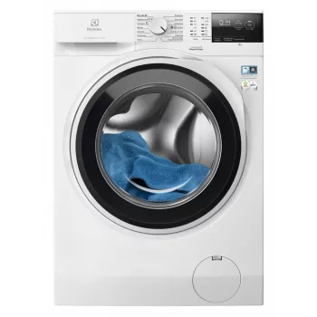 Wolnostojąca pralka Electrolux EW6F2484P, 8 kg, 1400 obr./min, klasa energetyczna A, bęben 53 L