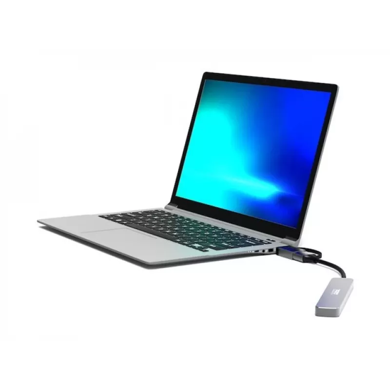 PORT CONNECT | Hub USB-C/USB-A na 4 porty USB-A 3.0 5 Gb/s