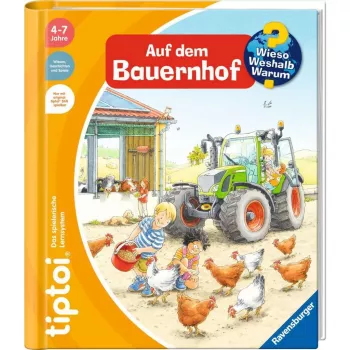 tiptoi Dlaczego? Jak? Po co? Na farmie, książeczka edukacyjna