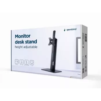 Gembird MS-D1-01 Monitor Desk Stand Height Adjustable Czarny