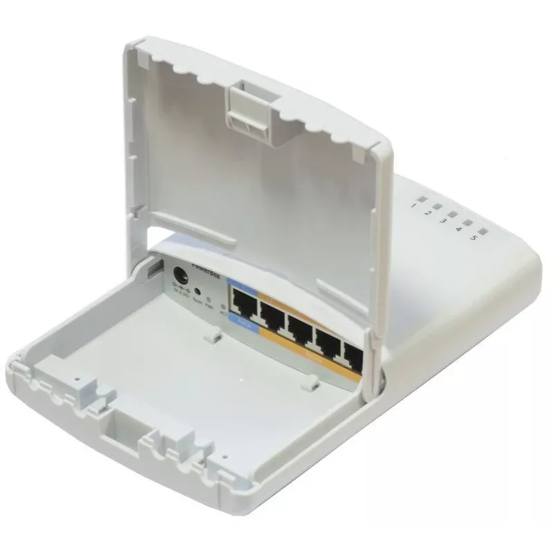 Router przewodowy MikroTik PowerBox RB750P-PBR2