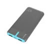 PowerBank EnerGo 10000mAh szaro-niebieski