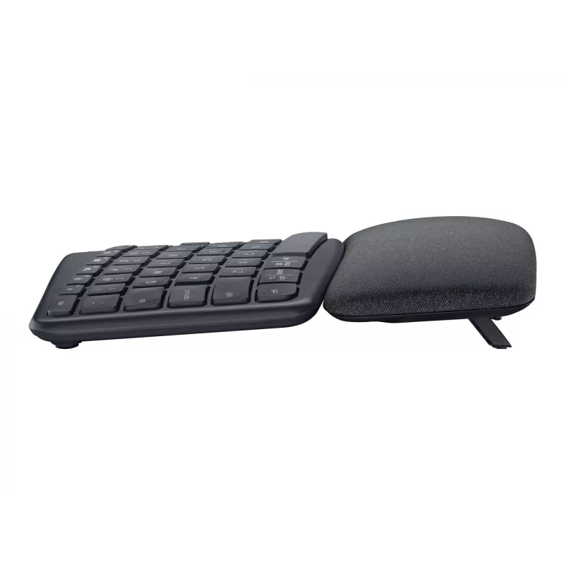 Logitech ERGO K860 - Klawiatura - Bezprzewodowa - 2,4 GHz, Bluetooth 5.0 - QWERTY - Hiszpański - Grafit