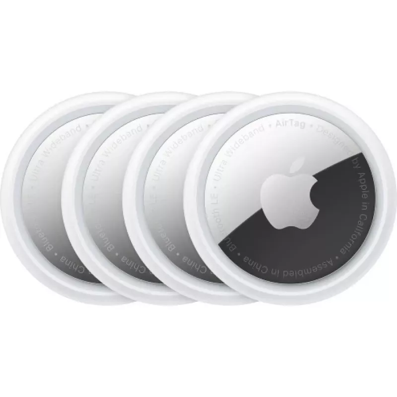 Apple AirTag Anti-tab Bluetooth-tag Czarny Srebrny Biały iPhone/iPad/iPod
