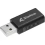 Wewnętrzny adapter USB Type-A na 3,5 mm DAC Sharkoon DAC Pro S — 2 V, czarny, kompaktowy (42×17,3×9,7 mm)
