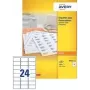 Samoprzylepne etykiety Avery Laser Labels biały 105 x 58 mm DPS10 1000 szt.