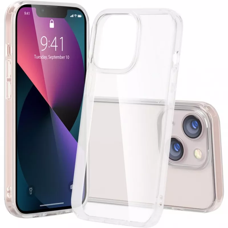 Nevox StyleShell SHOCKFlex - iPhone 16 6.1, przezroczysty