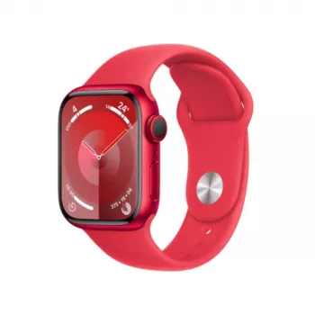 Apple Watch S9 Aluminium Cellular 41mm Czerwony (Sport Band Czerwony) M/L NOWY