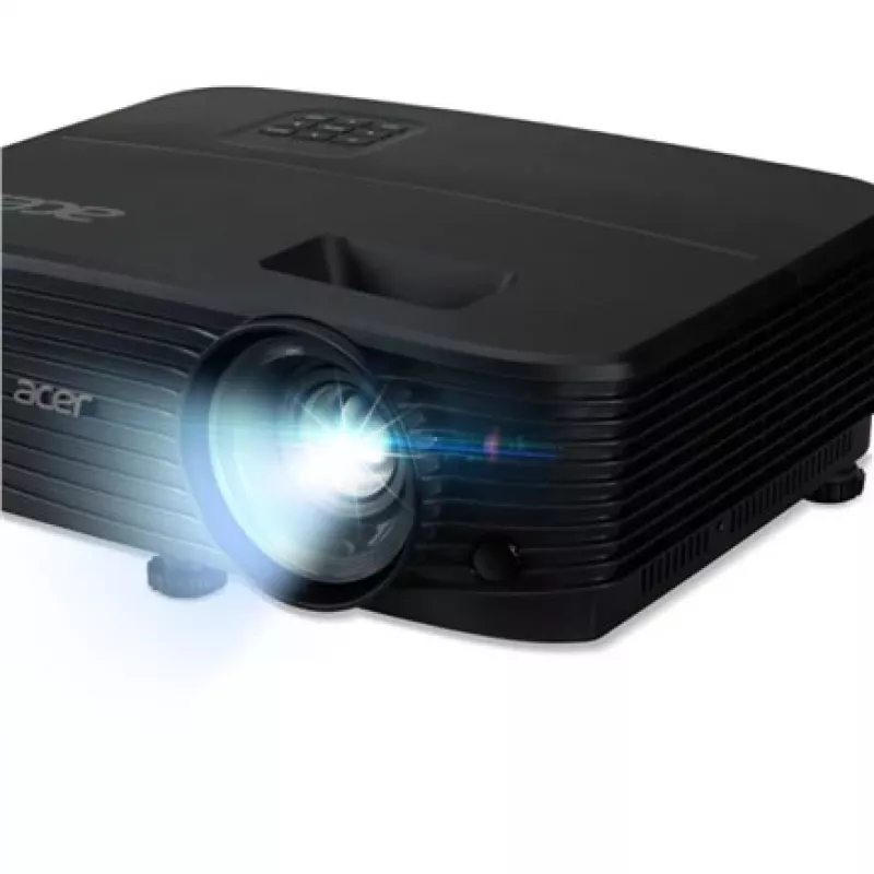 Projektor standardowego rzutu Acer X1229HP — DLP, XGA (1024x768), 4800 lumenów ANSI, lampa 210W, czarny, 2,4 kg