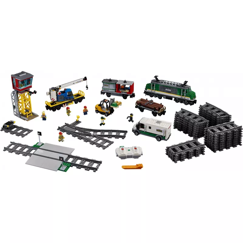 Lego City 60198 Pociąg towarowy