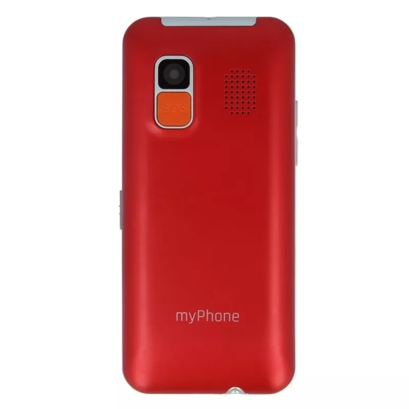 myPhone Halo Easy 4.32 cm (1.7 inch) 70 g Szary, Czerwony Telefon podstawowy