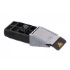 Ostrzałka do noży Work Sharp Precision Adjust 09DX164 z regulowanym kątem, ceramicznym prętem do gładzenia, diamentowymi płytkami, czarna, 243,8×165,1×143,3 mm