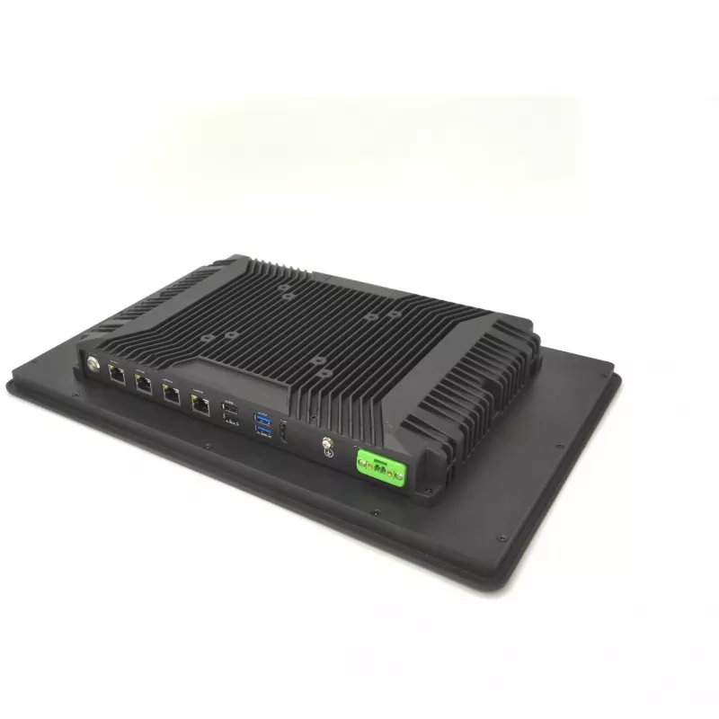 ALLNET AIO IPC Industrial Windows/Linux 15,6-calowy ekran dotykowy Intel i5-1135G7 16 GB/512 GB 4xLan RJ45 USB montaż naścienny